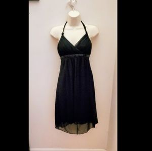 Black ADJUSTABLE COCKTAIL DRESS